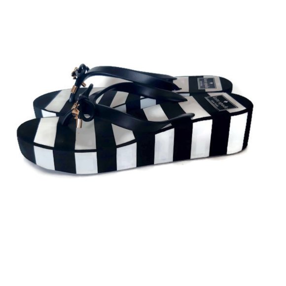 kate spade Shoes - Kate Spade wedge flip flops 8
